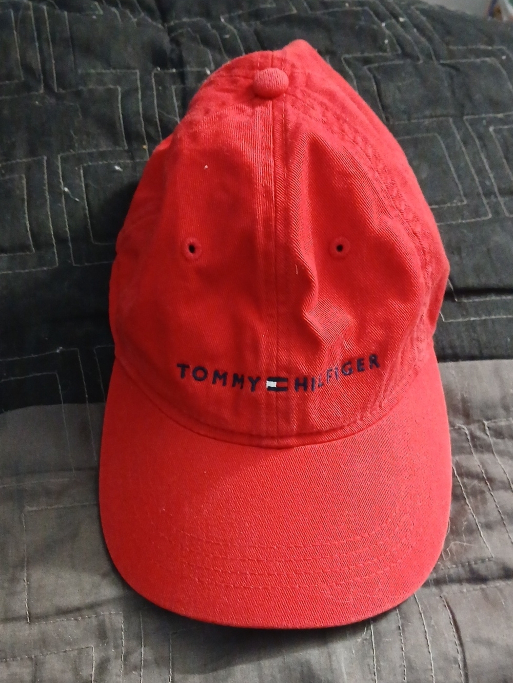 Tommy Hilfiger  Bright Red Logo Baseball Cap